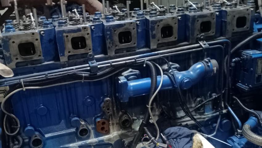 Top Overhauling of 800KVA FG Wilson Diesel Generator